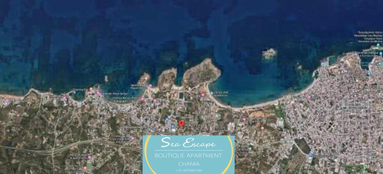New Sea Escape Boutique Apt-Agii Aposto Li Beach Hanya Dış mekan fotoğraf